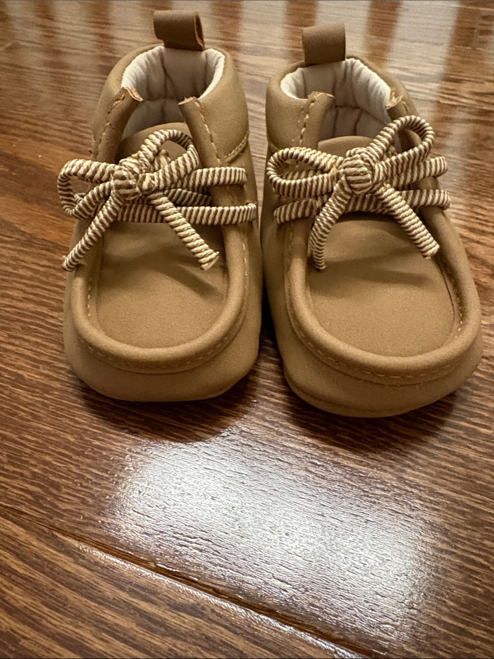 Toddler Classic Moccasin Boots in Tan
